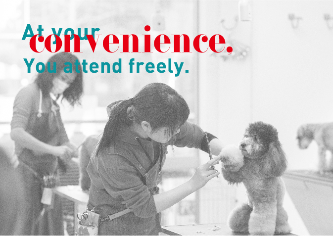 At your conveniense. You attend freely.